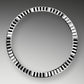 Rolex Datejust 31mm, Oystersteel and 18k White Gold and Diamonds, Ref# 278274-0036, Bezel