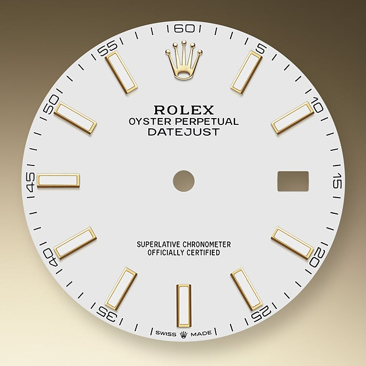 Rolex Datejust 41, 18k Yellow Gold and Stainless Steel, 41mm, Ref# 126303-0016, Dial