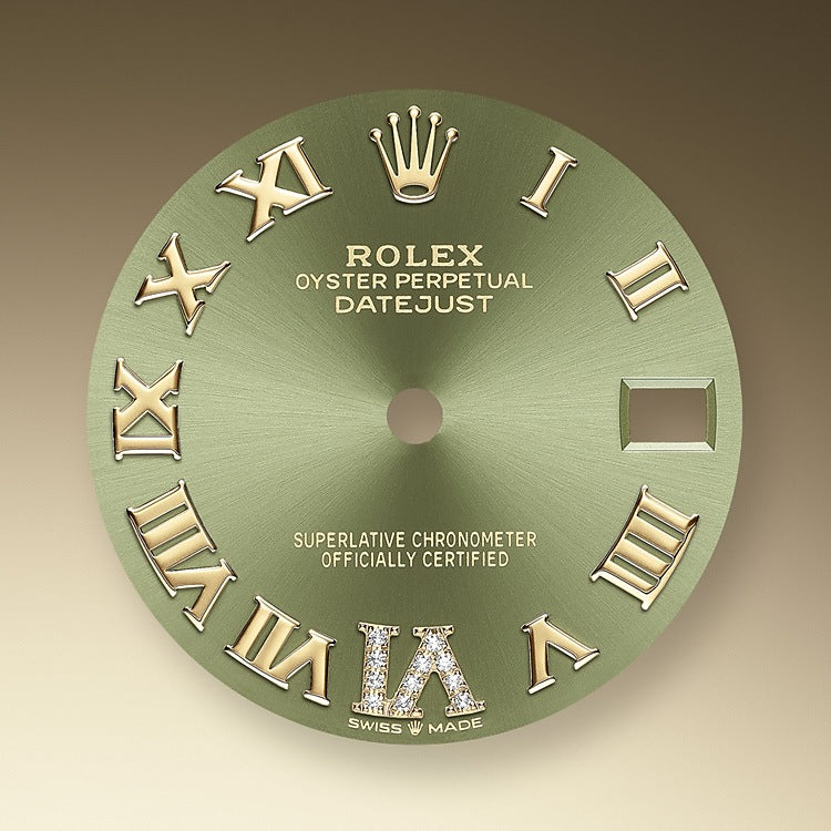 Rolex Datejust 31, Oystersteel and Yellow Gold, Ref# 278243-0016, Dial
