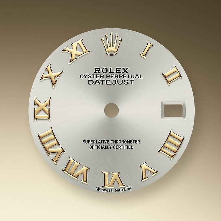 Rolex Lady-Datejust 28, Oystersteel and 18k Yellow Gold, Ref# 279173-0006, Dial