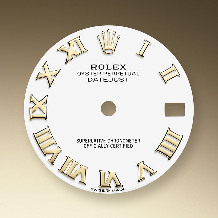 Rolex Datejust 31, 18k Yellow Gold, Ref# 278278-0020, Dial
