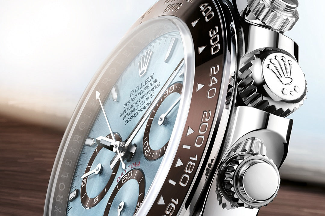 Rolex Cosmograph Daytona 40mm, Platinum, Ref# 126506-0001, Side