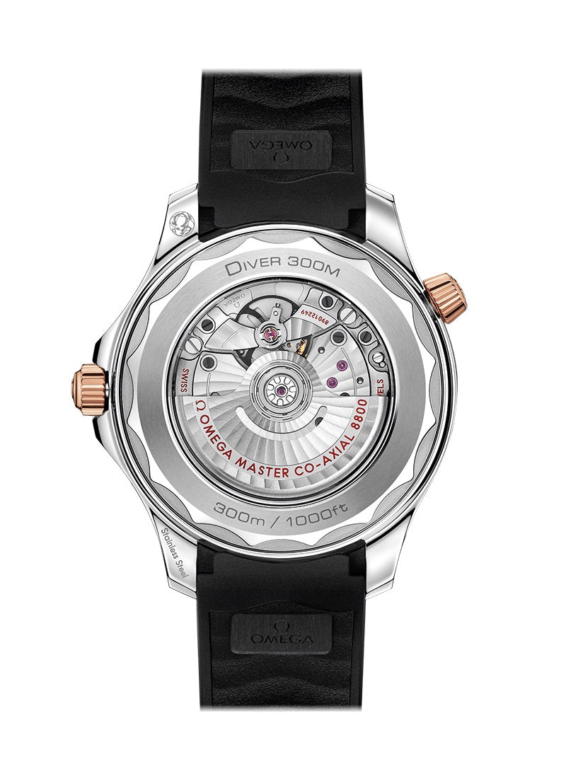 Back Omega Seamaster DIVER 300M CO‑AXIAL MASTER CHRONOMETER Ref# 210.22.42.20.01.002