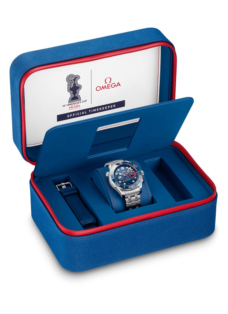 Box Omega Seamaster DIVER 300M CO‑AXIAL MASTER CHRONOMETER CHRONOGRAPH Ref# 210.30.44.51.03.002