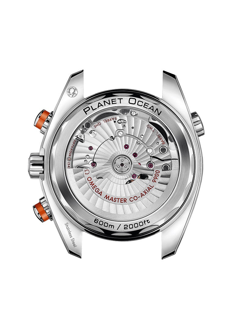 Back Omega Seamaster PLANET OCEAN 600M CO‑AXIAL MASTER CHRONOMETER CHRONOGRAPH Ref# 215.32.46.51.99.001