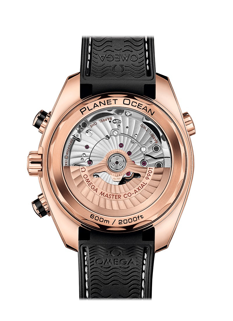 Back Omega Seamaster PLANET OCEAN 600M CO‑AXIAL MASTER CHRONOMETER CHRONOGRAPH Ref# 215.63.46.51.01.001