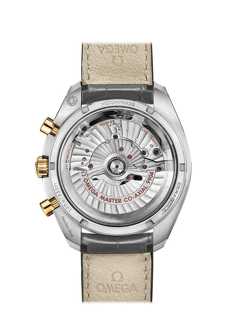 Back Omega Speedmaster MOONPHASE CO‑AXIAL MASTER CHRONOMETER MOONPHASE CHRONOGRAPH Ref# 304.23.44.52.06.001