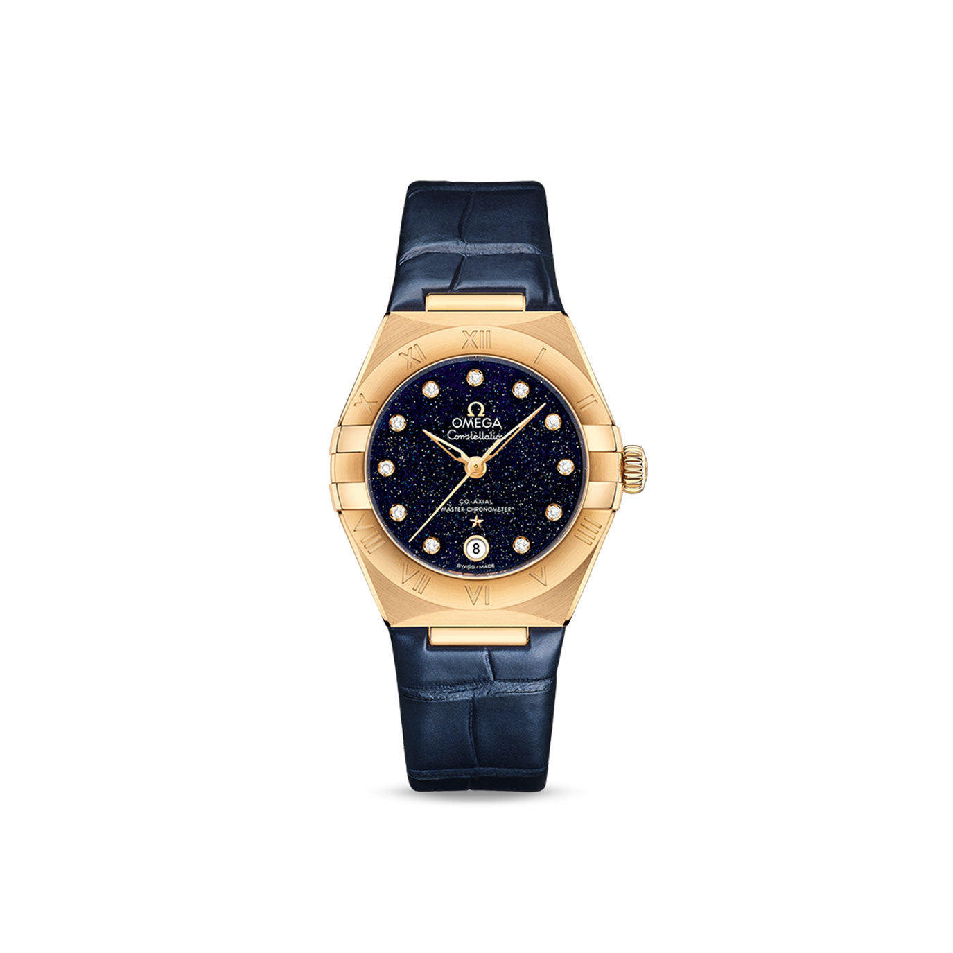 omega constellation blue