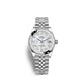 Rolex Datejust 31, Oystersteel, 18kt White Gold and diamonds, Ref# 278344RBR-0006