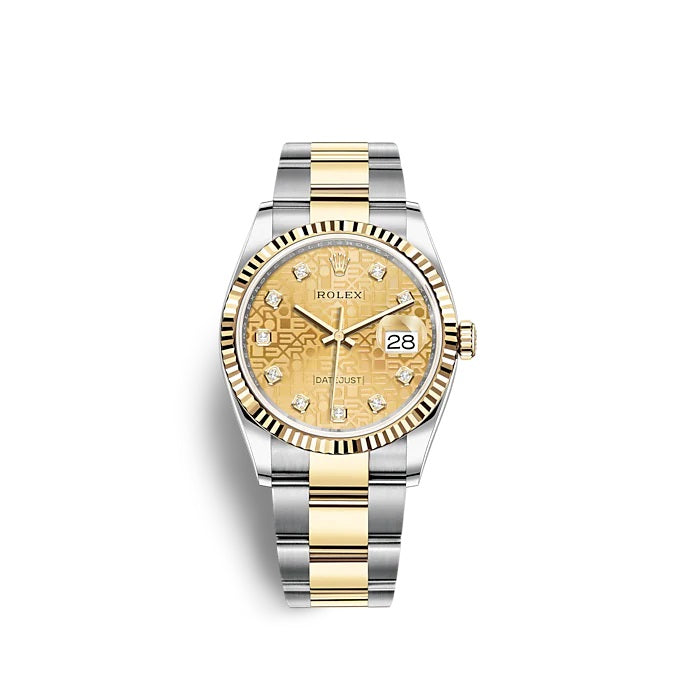 Rolex Datejust 36 Oystersteel and yellow gold Ref# 126233-0034