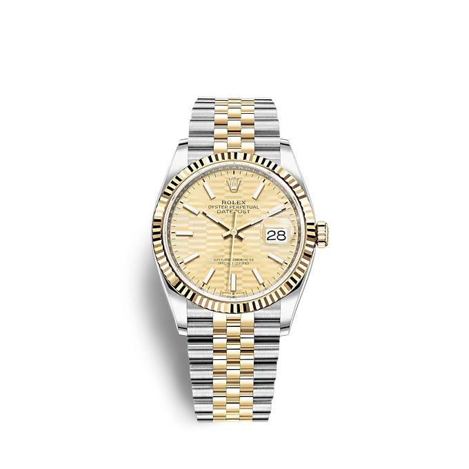 Rolex Datejust 36 Oystersteel and yellow gold Ref# 126233-0039