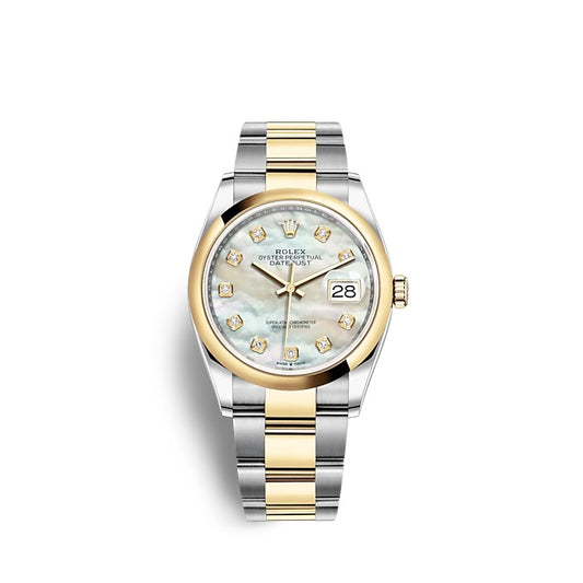 Rolex Datejust 36 Oystersteel and yellow gold Ref# 126203-0024