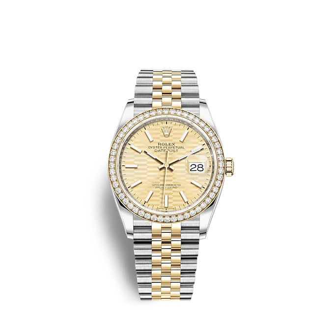 Rolex Datejust 36 Oystersteel and yellow gold Ref# 126283RBR-0025