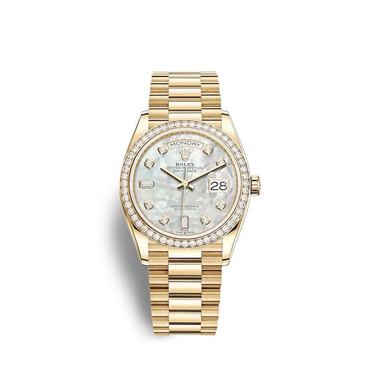 Rolex Day-Date 36 Yellow gold Ref# 128348RBR-0017
