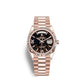 Rolex Day-Date 36 Everose gold Ref# 128235-0041