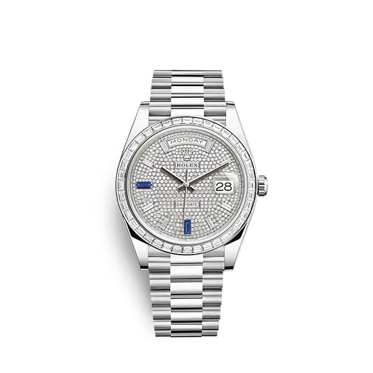 Rolex Day-Date 40 Platinum Ref# 228396TBR-0021