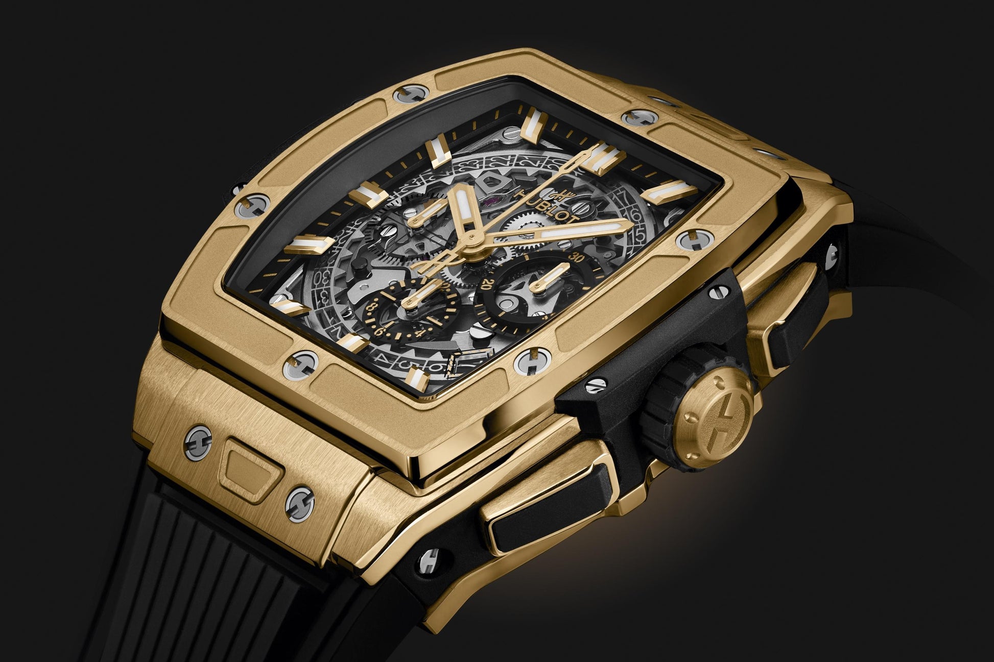 Hublot Spirit Of Big Bang King Gold - 45mm Watches