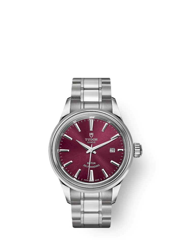 Tudor Style, Stainless Steel, 28mm, Ref# M12100-0011