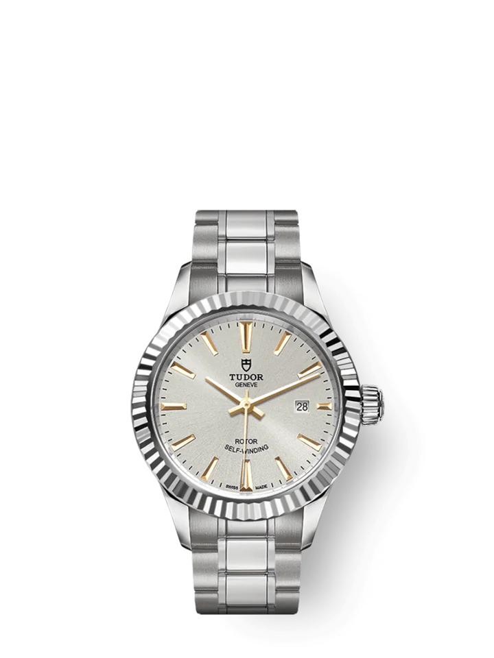 Tudor Style, Stainless Steel, 28mm, Ref# M12110-0005