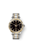 Tudor Style, Stainless Steel and Yellow Gold, 28mm, Ref# M12113-0005