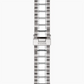 Tudor Style, Stainless Steel and Diamond-set, 28mm, Ref# M12110-0009, Bracelet