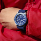 Tudor Pelagos FXD, Titanium, 42mm, Ref# M25707B/22-0001, Watch on hand with a additional   navy blue rubber strap 