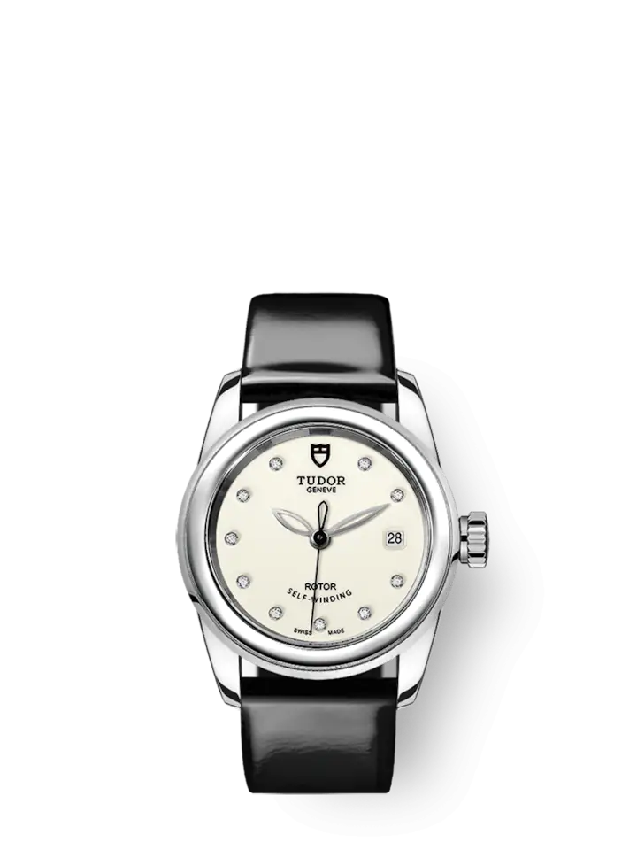 Tudor Glamour Date, Stainless Steel and Diamond-set, 26mm, Ref# M51000-0030