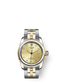 Tudor Glamour Date, Stainless Steel and 18k Yellow Gold with Diamond-set, 26mm, Ref# M51003-0003