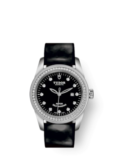 Tudor Glamour Date, Stainless Steel and Diamond-set with Diamond-set bezel, 31mm, Ref# M53020-0048