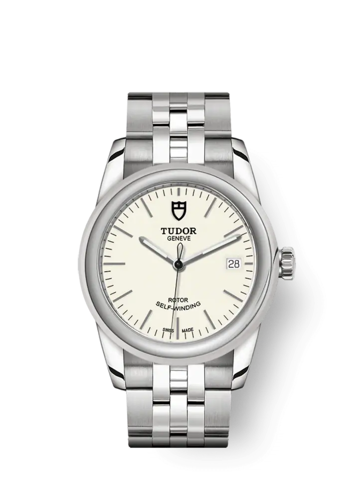 Tudor Glamour Date, Stainless Steel, 36mm, Ref# M55000-0103