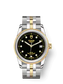 Tudor Glamour Date, Stainless Steel and 18k Yellow Gold with Diamond-set, 36mm, Ref# M55003-0008