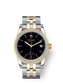 Tudor Glamour Date, Stainless Steel and 18k Yellow Gold with Diamond-set bezel, 36mm, Ref# M55023-0021