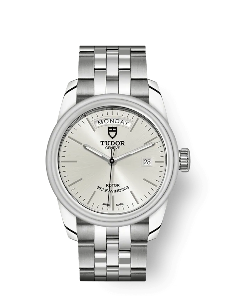 Tudor Glamour Date+Day, Stainless Steel, 39mm, Ref# M56000-0005