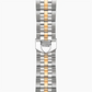Tudor Glamour Date+Day, Stainless Steel and 18k Yellow Gold with Diamond-set, 39mm, Ref# M56003-0008, Bracelet