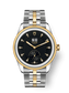 Tudor Glamour Double Date, Stainless Steel and 18k Yellow Gold with Diamond-set, 42mm, Ref# M57103-0004