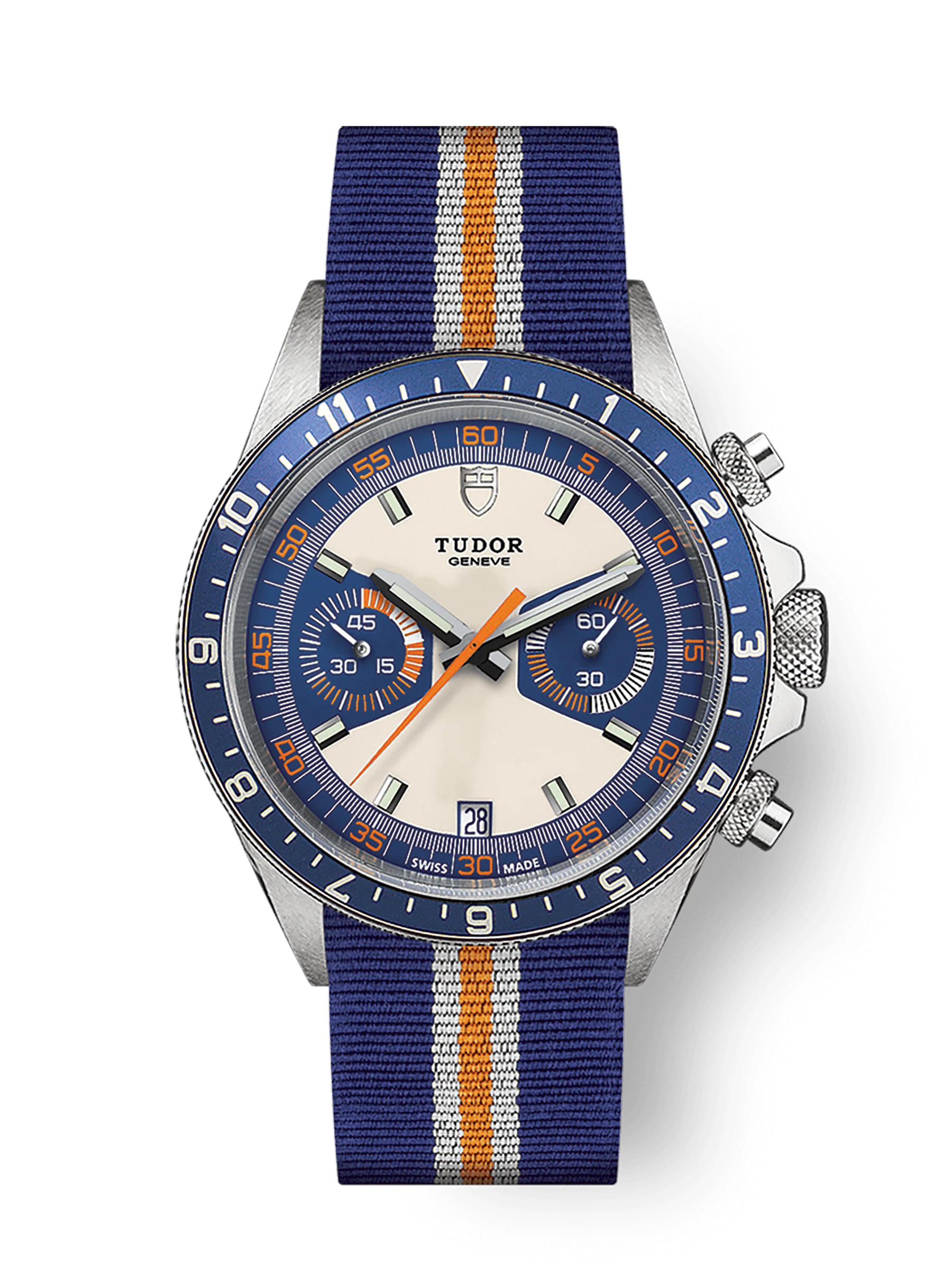Tudor Heritage Chrono Blue, Stainless Steel, 42mm, Ref# M70330B-0003