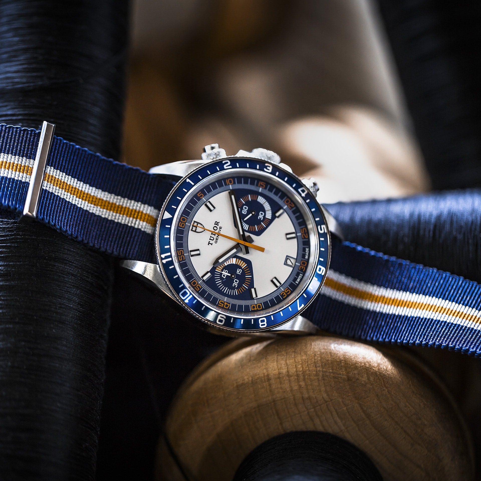 Tudor Heritage Chrono Blue Stainless Steel 42mm Ref M70330B