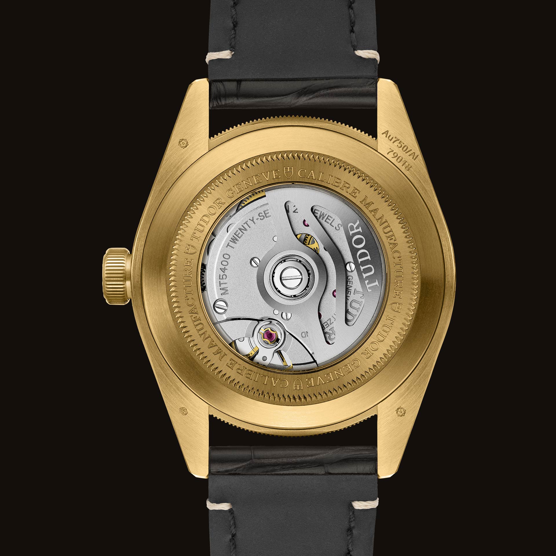 Tudor Black Bay Fifty-Eight 18K, 39mm, 18k Yellow Gold, Ref# M79018V-0001, Back