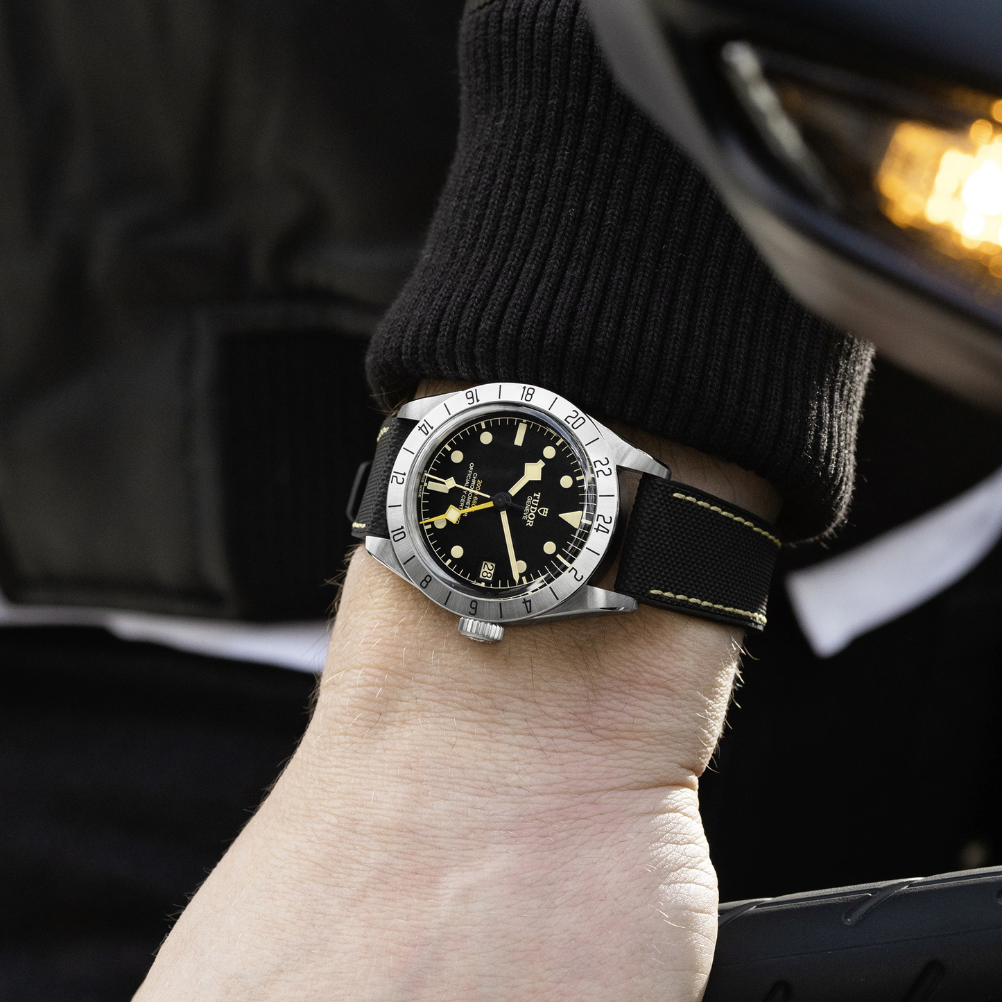 Tudor Black Bay Pro, 39mm, Stainless Steel, Ref# M79470-0003, Watch on hand
