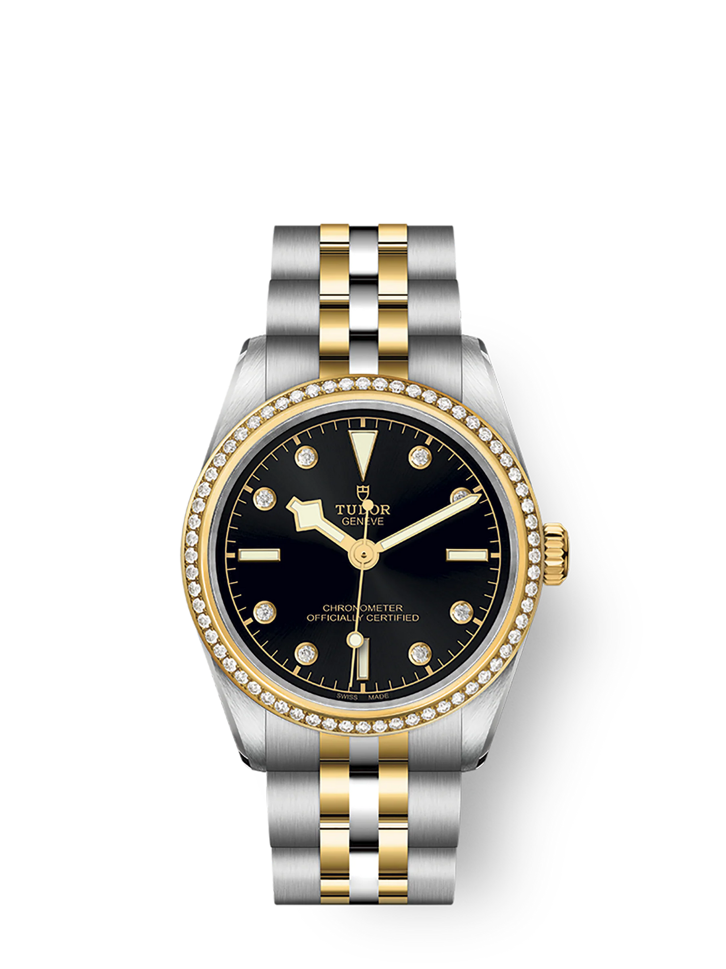 Tudor Black Bay 31 S&G, 316L Stainless Steel, 18k Yellow Gold and Diamonds, Ref# M79613-0005