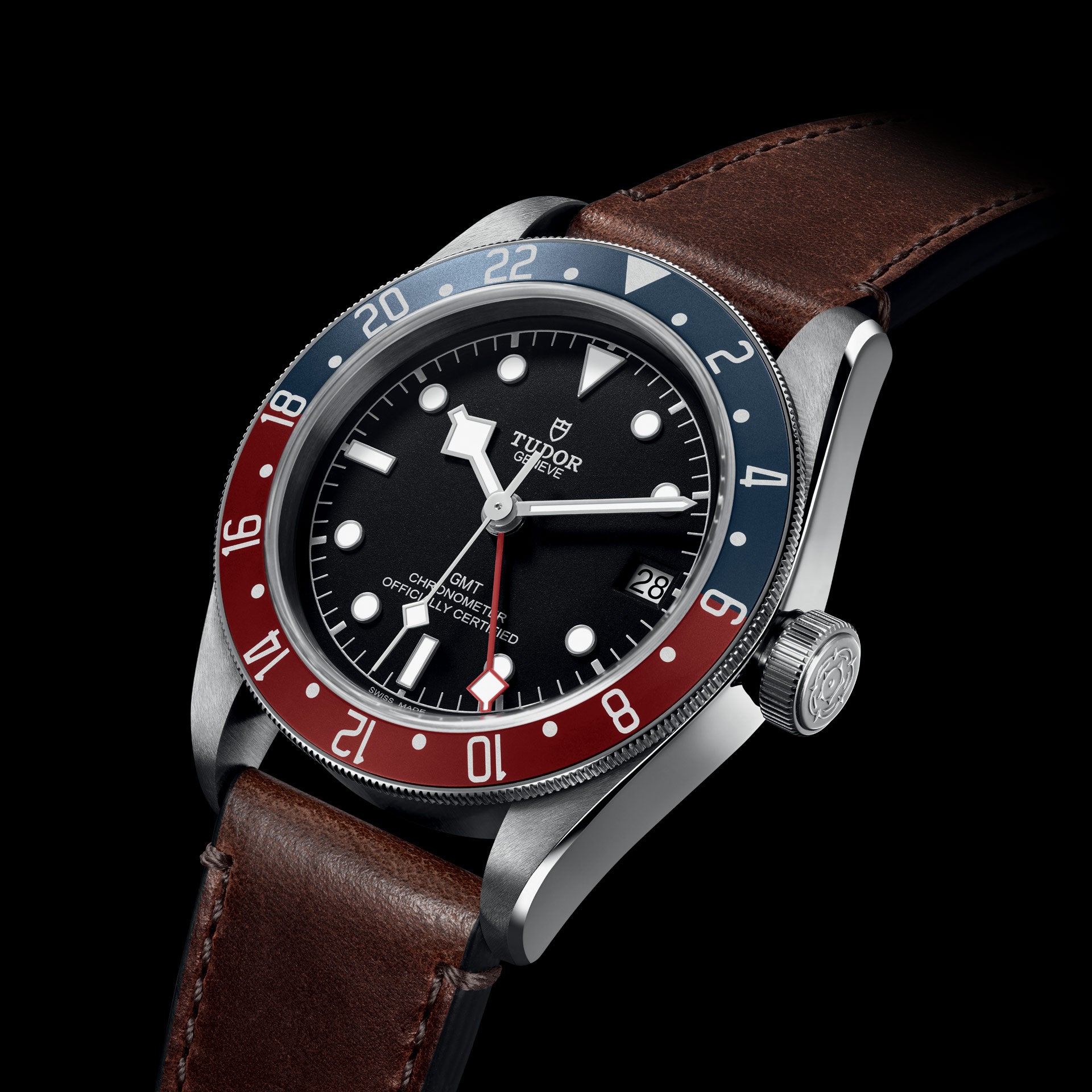 Tudor Black Bay GMT, Stainless Steel, 41mm, Ref# M79830RB-0002,  Dial