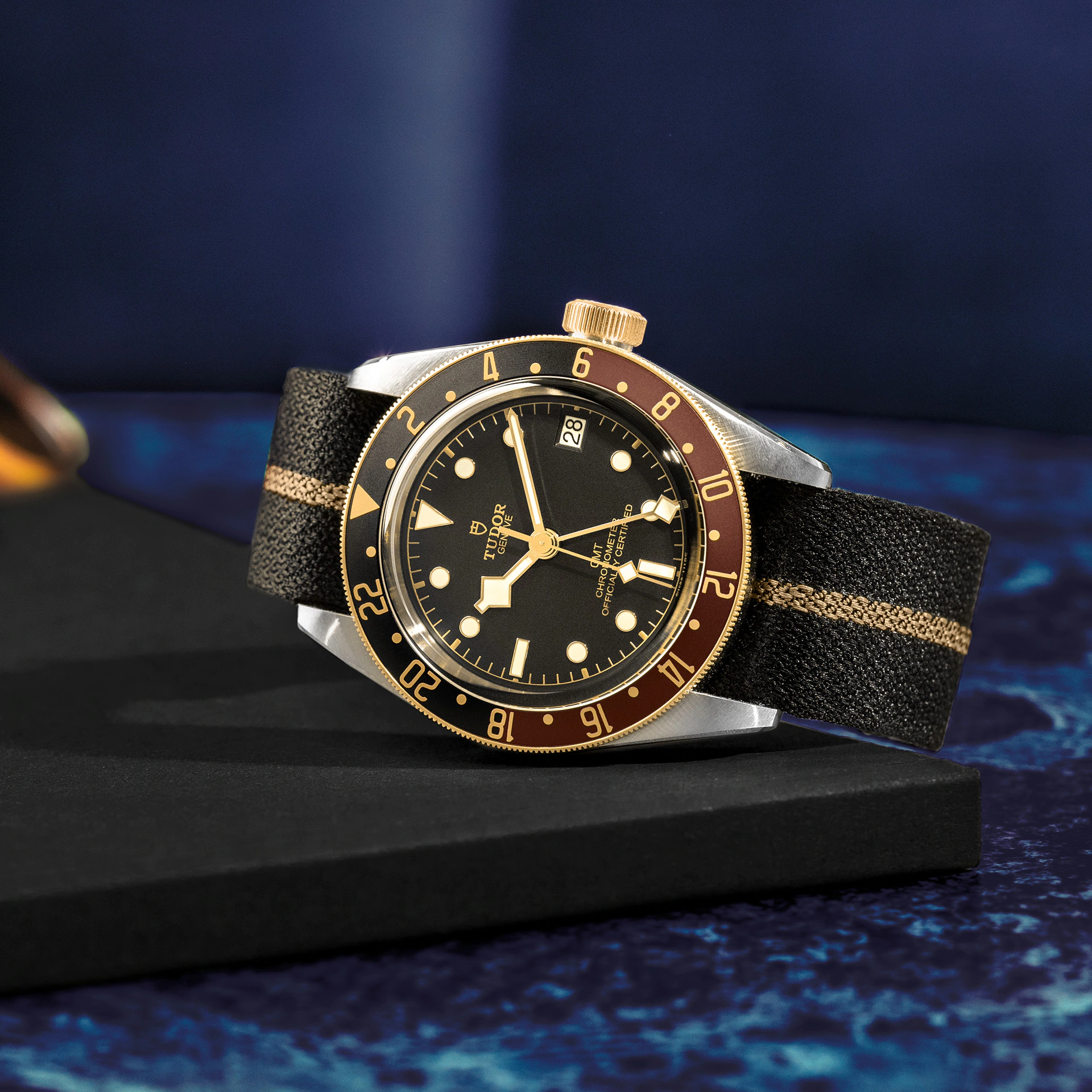 Tudor Black Bay GMT S&G, Stainless Steel and 18k Yellow Gold, 41mm, Ref# M79833MN-0004, Main view