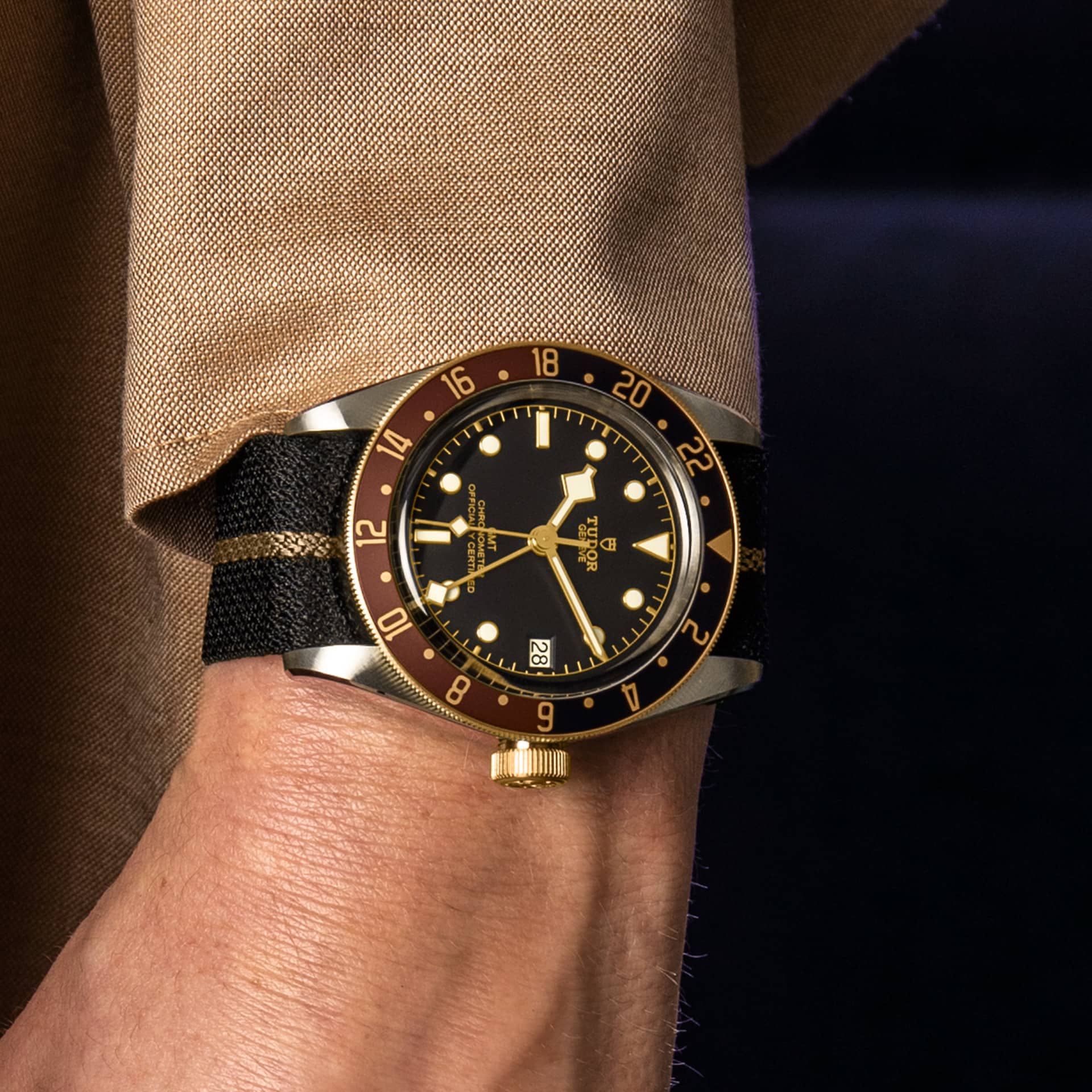 Tudor Black Bay GMT S&G, Stainless Steel and 18k Yellow Gold, 41mm 