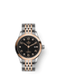 Tudor 1926, Stainless Steel and 18k Rose Gold with Diamond-set, 28mm, Ref# M91351-0004