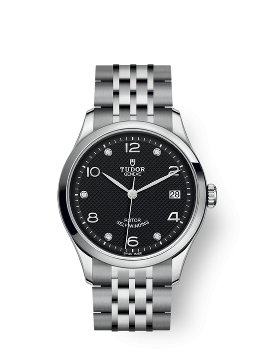 Tudor 1926, Stainless Steel with Diamond-set, 36mm, Ref# M91450-0004