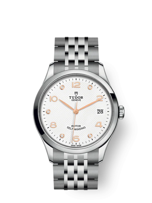 Tudor 1926, Stainless Steel with Diamond-set, 36mm, Ref# M91450-0013