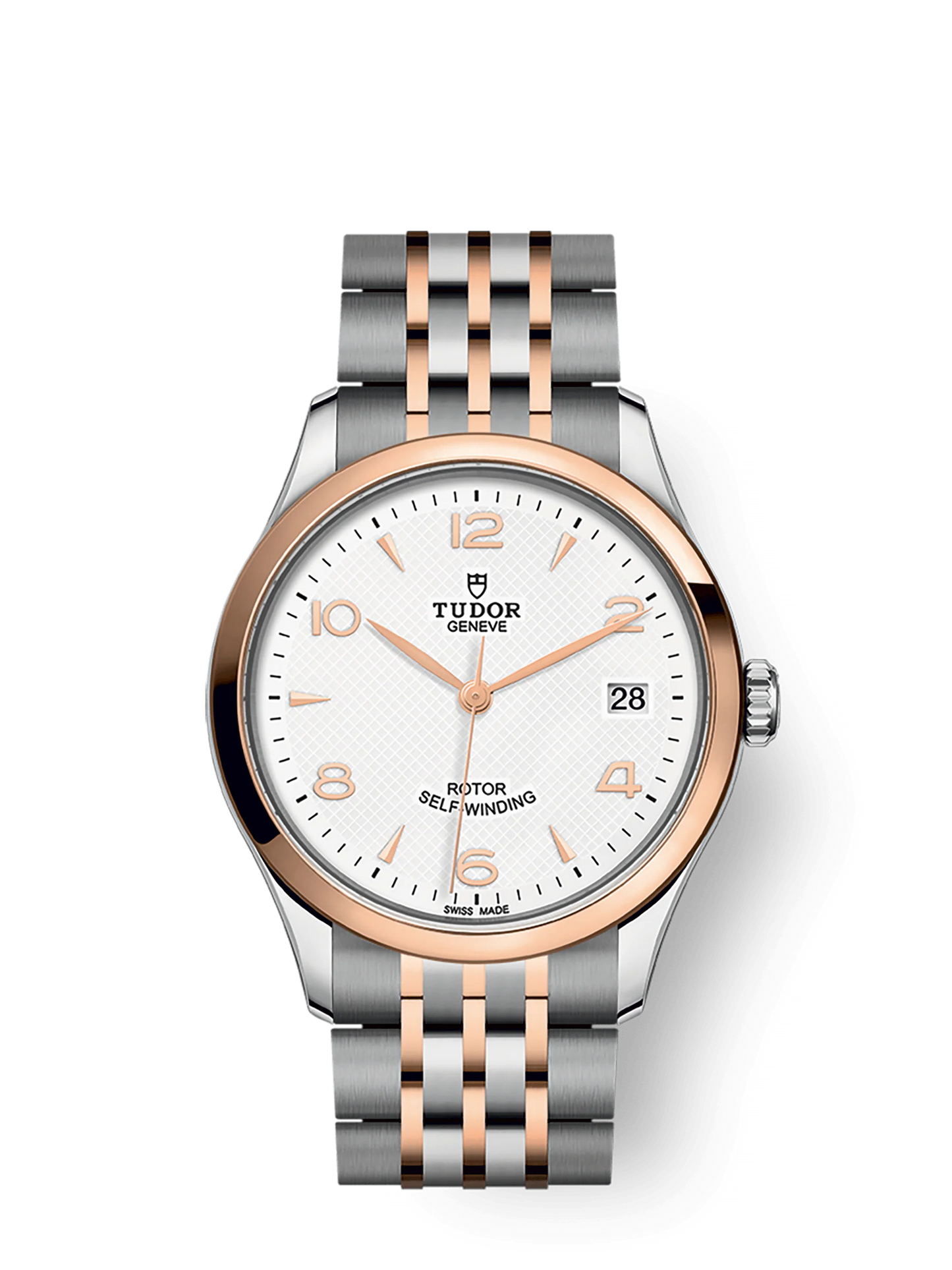 Tudor 1926, Stainless Steel and 18k Rose Gold, 36mm, Ref# M91451-0009
