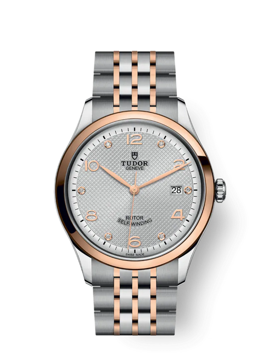 Tudor 1926, Stainless Steel and 18k Rose Gold with Diamond-set, 41mm, Ref# M91551-0002