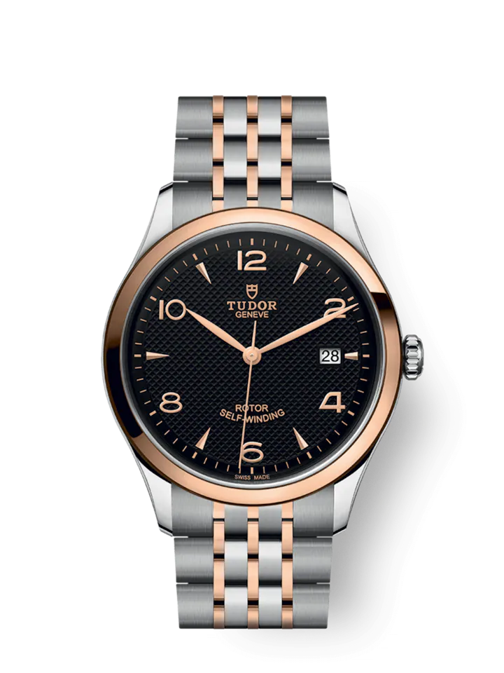 Tudor 1926, Stainless Steel and 18k Rose Gold, 39mm, Ref# M91551-0003