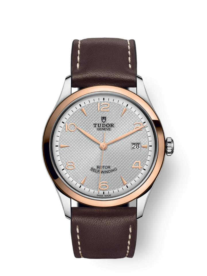Tudor 1926, Stainless Steel and 18k Rose Gold, 39mm, Ref# M91551-0005